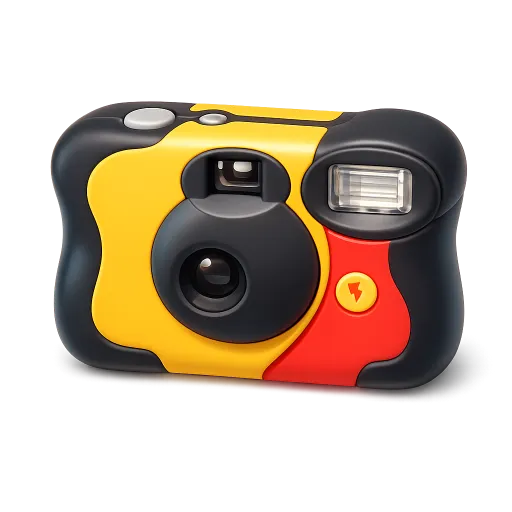 Disposable camera simulation in Rumi Cam