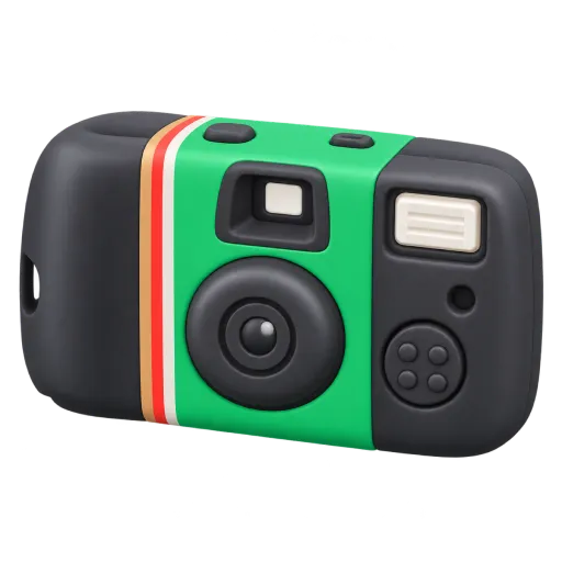 Disposable camera simulation in Rumi Cam